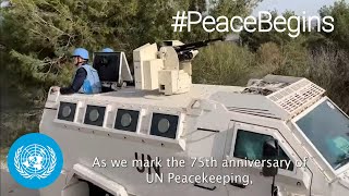 #PeaceBegins with UN peacekeepers, courageous communities and all of you | United Nations