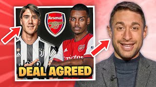 David Ornstein CONFIRMS Alexander Isak Arsenal Negotiations! | Dusan Vlahovic Juventus Deal Agreed!