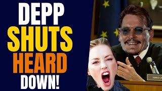 AMBER'S SHOCKED - Johnny Depp SHUTS DOWN Amber Heard As She PLEADS With The JUDGE | The Gossipy