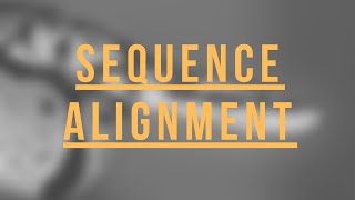 Sequence Alignment | Needleman Wunsch Algorithm