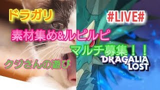 【DRAGALIALOST】ドラガリNo.30新ミドへの道！！初見さん大歓迎☆素材集め＆雑談★テンション高ｗ音注意！