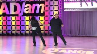 MADjam 2017 Pro Am Spotlight Follower Amanda Compton with John Lindo