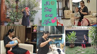 Daily Routine vlog || Life ಎಷ್ಟು ಬೇಗ change ಆಗೋಗತ್ತೆ ಅನ್ಸತ್ತೆ || Life with my two lil kids👶🏻👧🏻💃