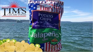 Tim's Cascade Style Extra Thick \u0026 Crunchy Jalapeno Potato Chips Review