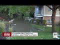 Orem resident says floodwater trapped him inside apartment, had to drain before escape