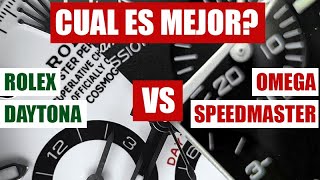 Rolex Daytona o Omega Speedmaster Professional?