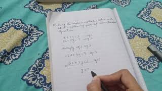 Elimination Method I simultaneous equation elimination [Urdu/Hindi Tutorial]