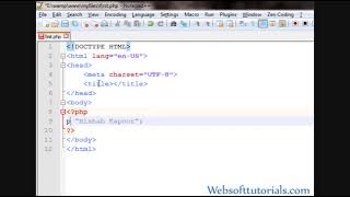 Php tutorials in hindi urdu 6 php syntax, php echo function, php print function