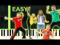 Being Awesome! Ninja Kidz - EASY Piano Tutorial