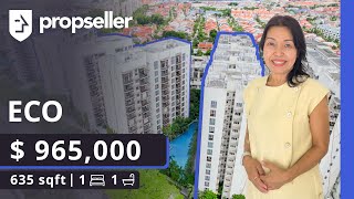 Beautiful Penthouse Loft with Balcony Near Tanah Merah MRT | Propseller Property Tours