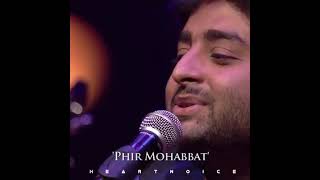 Phir Mohabbat - Arijit Singh || MTV Unplugged || Murder 2 || Like, Share & Subscribe The Channel ||