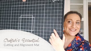 Durable Crafter's Essential Cutting and Alignment Mat (Self-Healing and Reversible!)