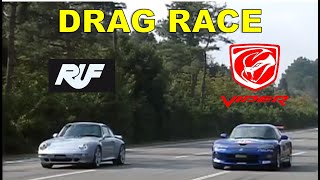 Drag Race #63 | Viper GTS vs Porsche 993 Turbo RUF CTR