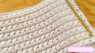 Easy \u0026 Beautiful!👌💯 Crochet baby blanket, Top, Tonic,Shawl, How to crochet for Beginners