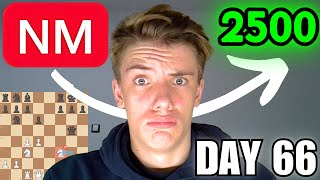 Day 66: Playing Chess Everyday Until 2500 ELO! (National Master)