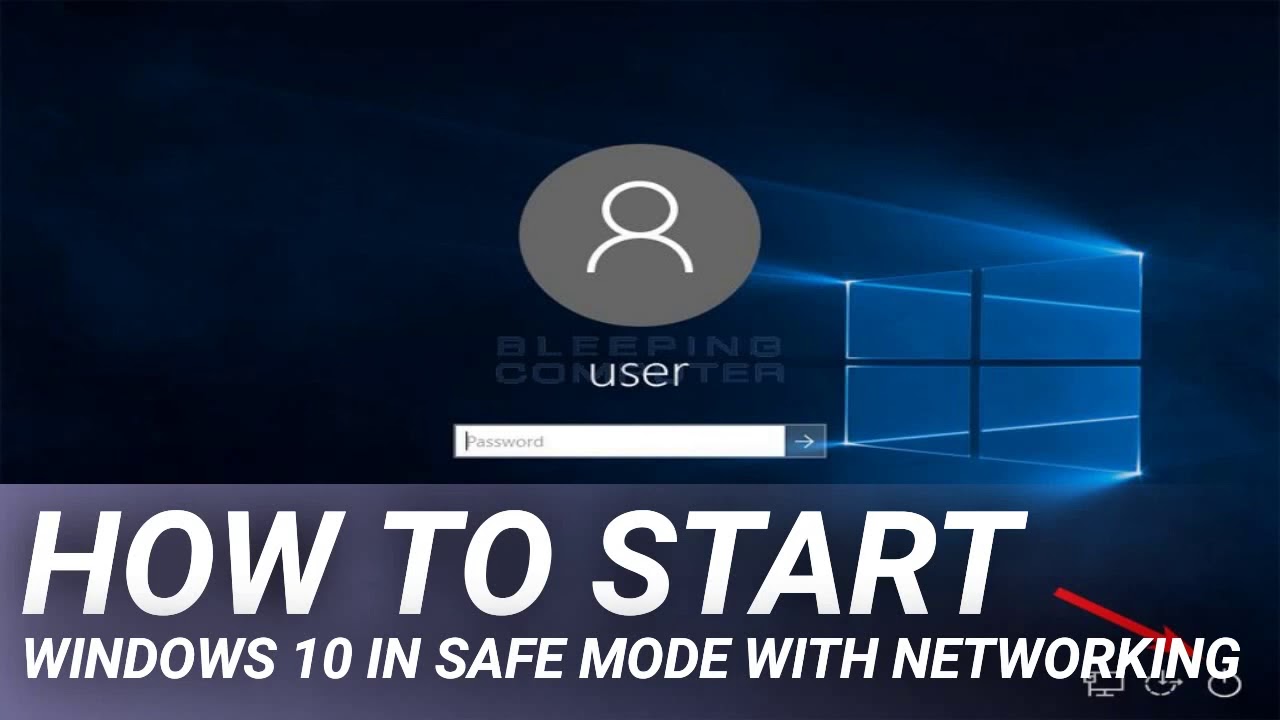 How To Start Windows 10 In Safe Mode With Networking - YouTube