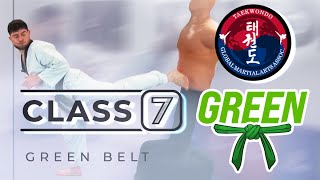 Taekwondo – Green Belt – Class 7