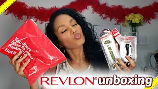 REVLON UNBOXING! Staying Home Just Got So Much Better!