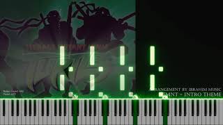 TMNT - Intro Theme - Piano Synthesia