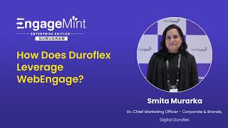 Insider Secrets Exposed: Ex-CMO Reveals How Duroflex Dominates with WebEngage!