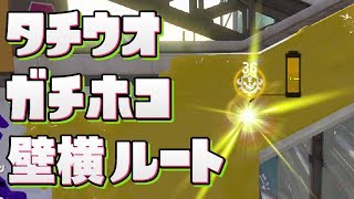 【スプラトゥーン2攻略】タチウオホコは壁横ルートを使え！【字幕実況プレイ】