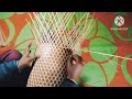 how to make bamboo star weaving lampshade ⭐⭐ youtube star weaving lampshades