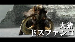 【MHX実況】モンハンクロスの村クエをハンマーで巡るpart5【ドスファンゴ】