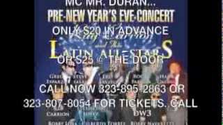 A PRE NEW YEARS CONCERT AT GRINGOS RAY CARRION ERSI ARVIZU ROCKY PADILLA GREG ESPARZA 13 12 11