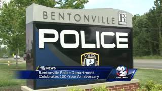 Bentonville PD Celebrates 100 years of service