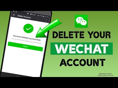 How to delete WeChat Account? delete WeChat Account Permanently How to delete WeChat Account? delete WeChat Account Permanently