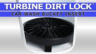 Turbine Dirt Lock Car Wash Bucket Insert - The Detail Guardz Car Care