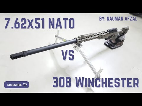 7.62x51 NATO Vs 308 Winchester - YouTube