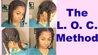 The L.O.C. Method | How I Retain Moisture in my Natural Hair (Updated) | High porosity friendly