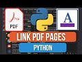 How to Link PDF Pages Using Python