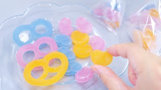 【ASMR】グミッツェルの夏休み Crunchy Gummy Eating Sounds No Talking【咀嚼音】