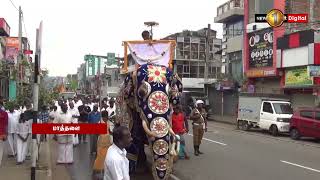 மாத்தளை அருள்மிகு ஸ்ரீ முத்துமாரியம்மன் தேவஸ்தான மாசி மக மகோற்சவம் ஆரம்பம்