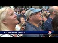 boston celebrates independence day with parade declaration of independence