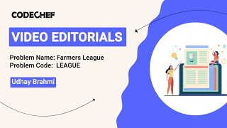 Chef and Spells | CHFSPL | Udhay Brahmi | Video Editorials | Codechef Content Creators