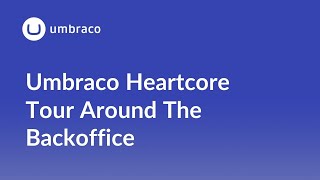 Umbraco Heartcore: Tour Around The Backoffice