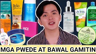 MGA PWEDE AT BAWAL GAMITIN PAG NAG RE-REJUVENATING SET