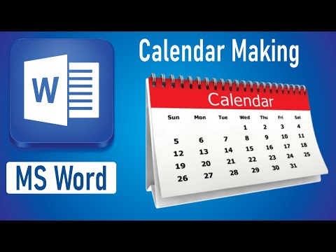 Create a calendar in word, make a Word calendar, elearningon, #shorts, #Trending, #ytshorts