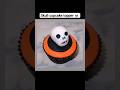 Modelando una calavera para cupcake de Halloween 🎃 💀 #cakedecorating #halloween #cupcakes