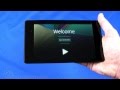 Asus Google Nexus 7 (2013) unboxing and demo video