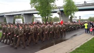 Праздничное шествие 9 Мая Пинск.