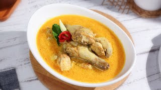 KUAH SANTAN YANG PENUH REMPAH | Kari Ayam