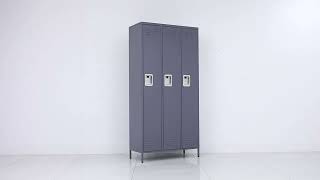 AOBABO 3 Door Metal Locker Installation Video