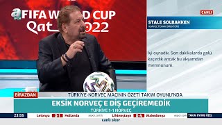 Türkiye 1-1 Norveç Erman Toroğlu Maç Sonu Yorumları
