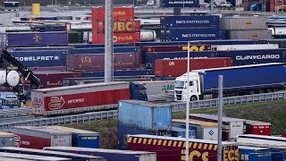 Calm at Calais on first working day after Brexit takes effect