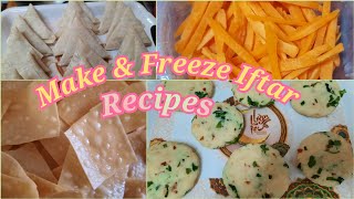 Make and Freeze for Ramadan | Pre Ramadan Ideas food Preparation | Crispy Aloo tikki recipe