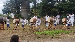 ③矢挿八幡神社子年式年神幸祭 大和会歓迎お囃子演奏 R02/10/04 旭市飯岡平松岡